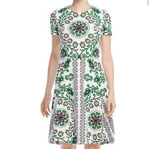 Tory Burch Cape Floral Garden Party Dress